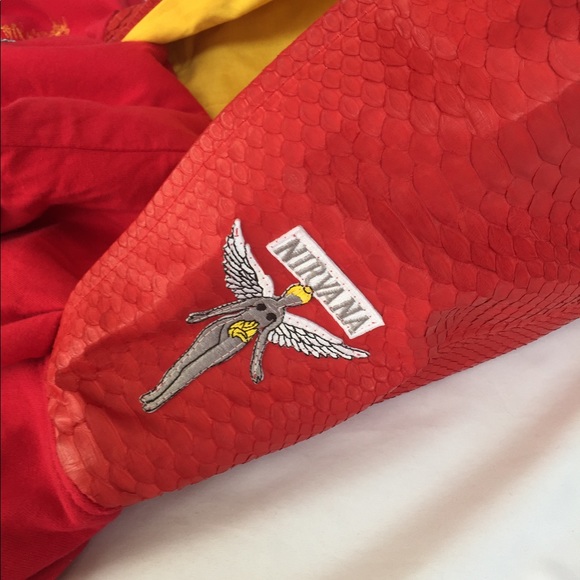 Kurt Cobain Nirvana Snakeskin Hoodie - Picture 10 of 16